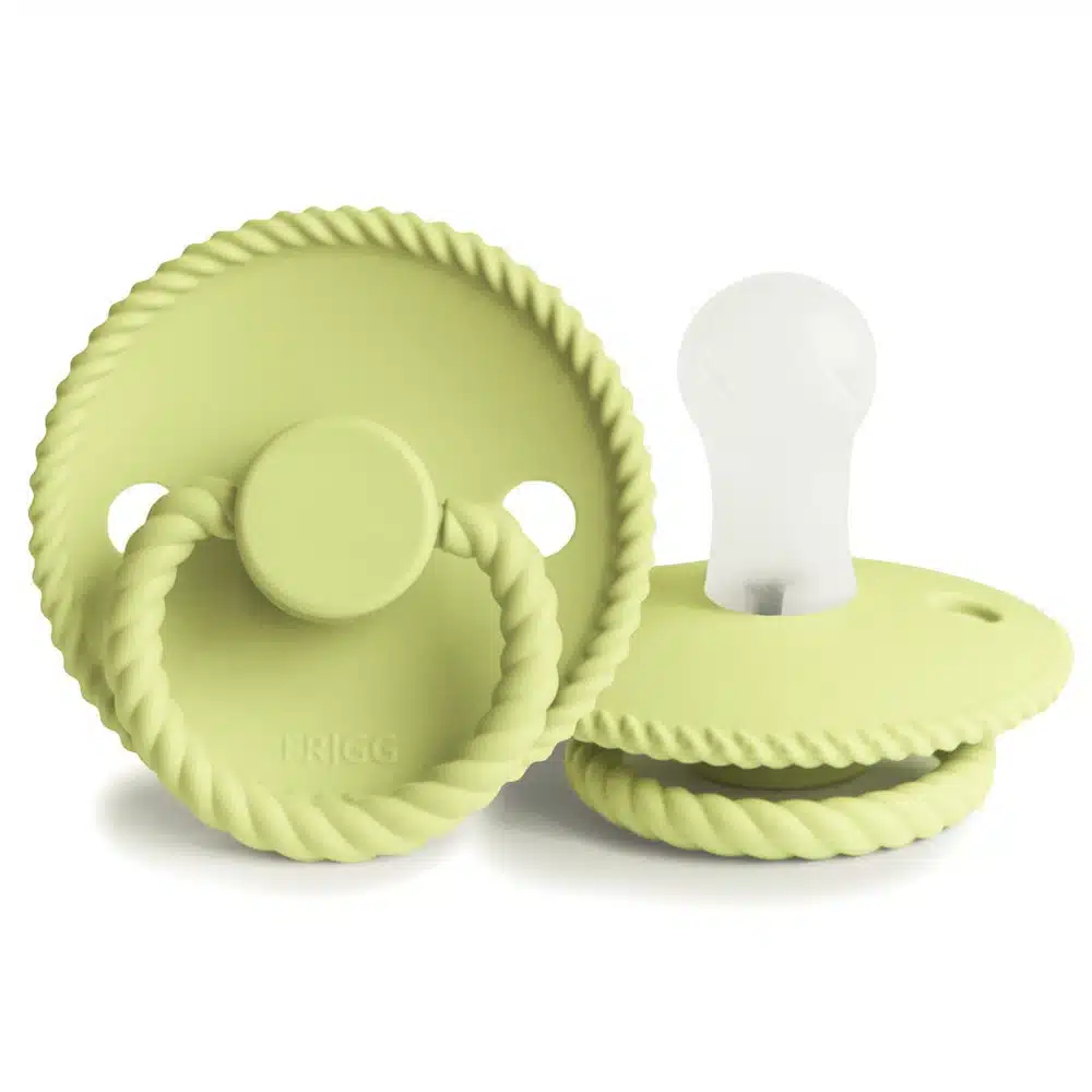 CUMLÍK FRIGG ROPE GREEN TEA, 0-6M, SILIKÓN