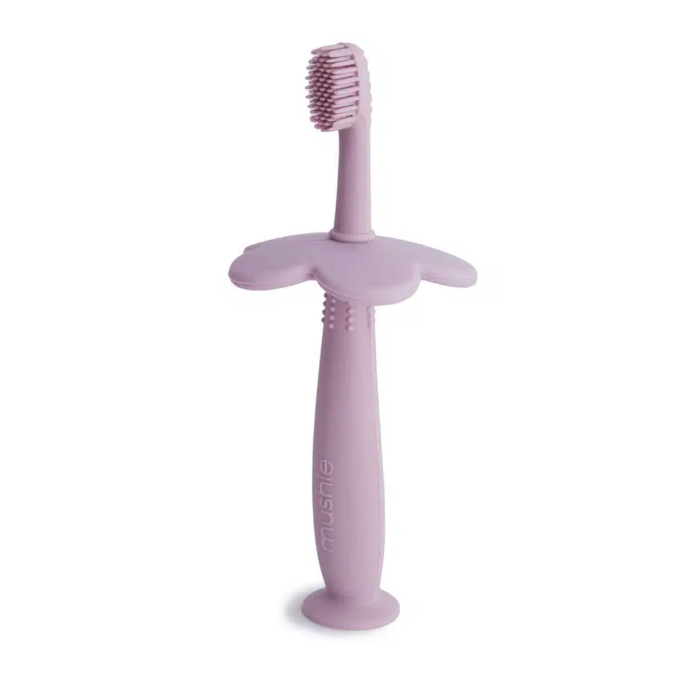 ZUBNÁ KEFKA KVIETOK MUSHIE - SOFT LILAC
