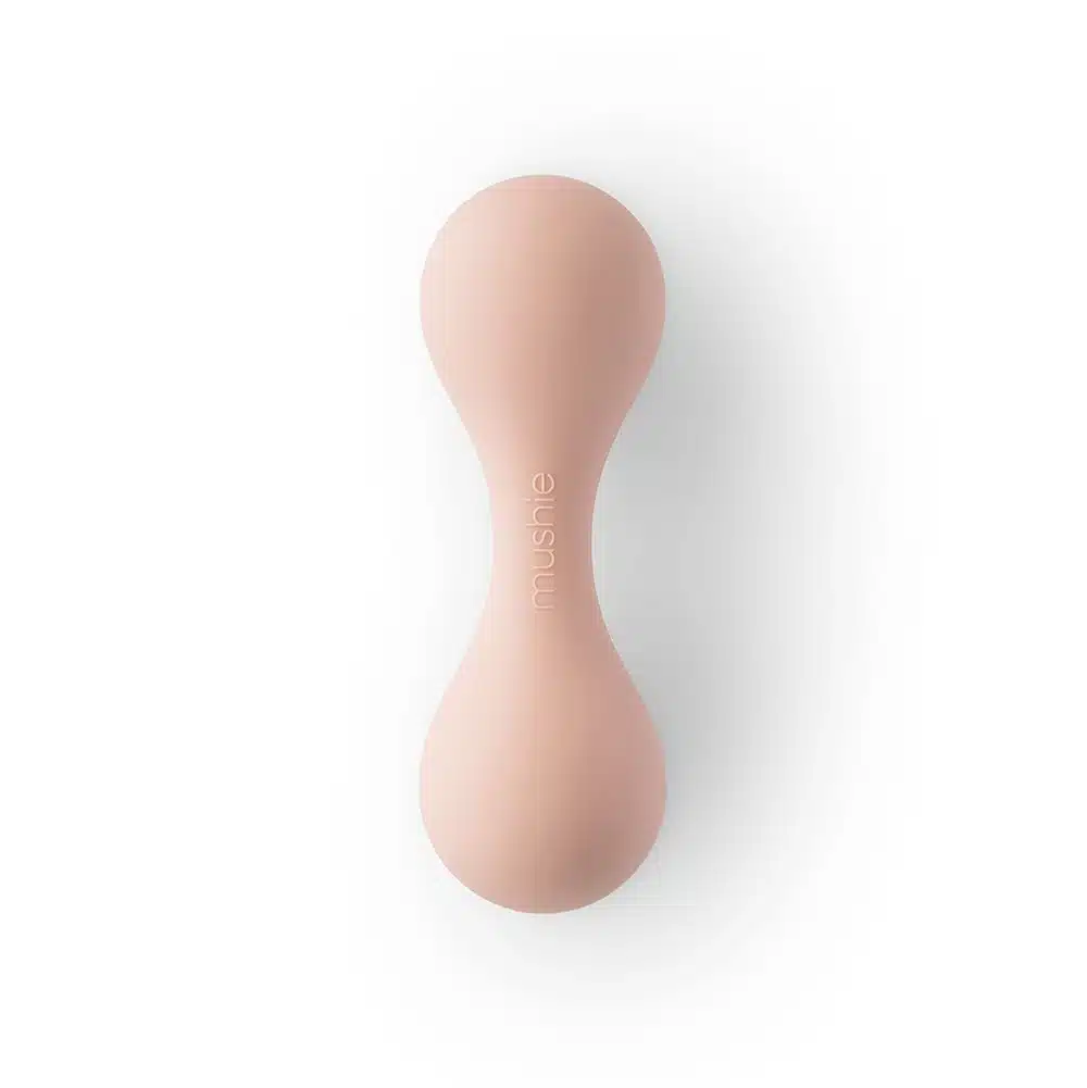 SILIKÓNOVÁ HRKÁLKA MUSHIE - BLUSH