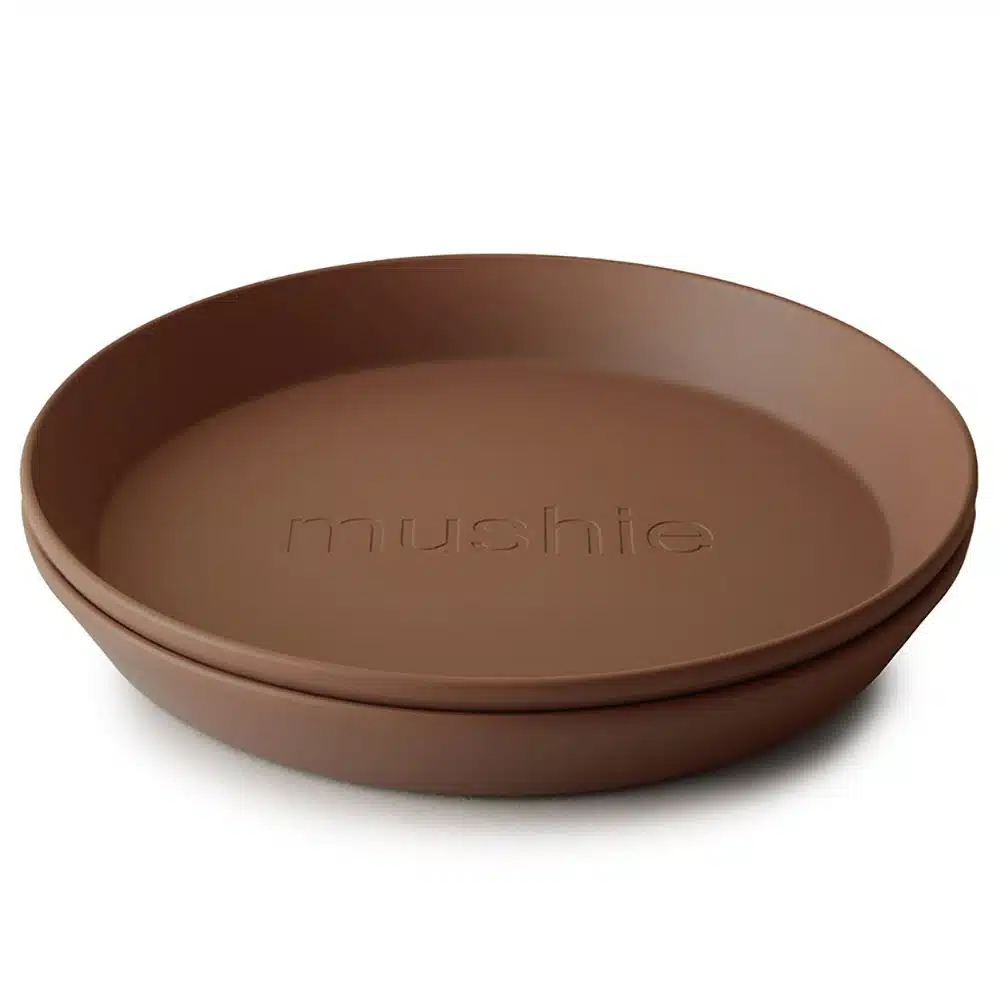 OKRÚHLY TANIERIK MUSHIE - CARAMEL, 2KS