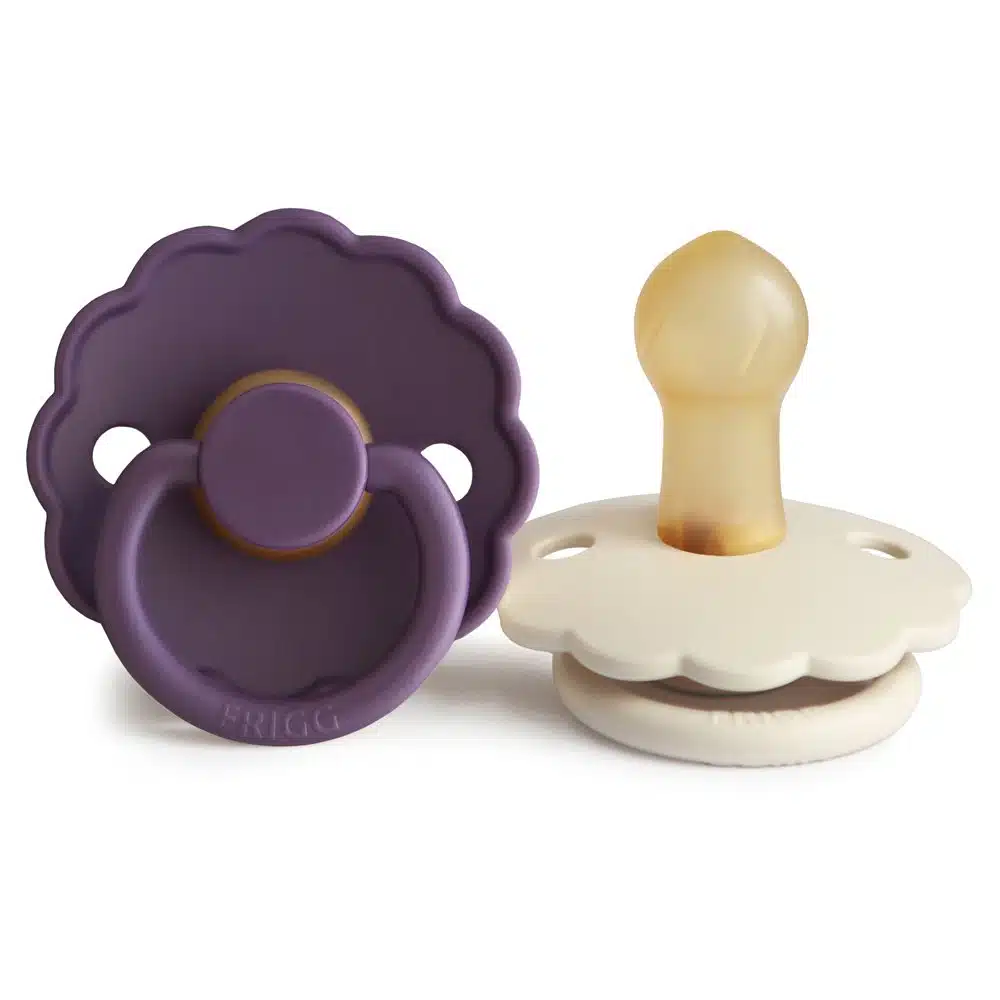 DVOJBALENIE CUMLÍKOV FRIGG DAISY VIOLET DREAM/ CREAM, 0-6M, KAUČUK