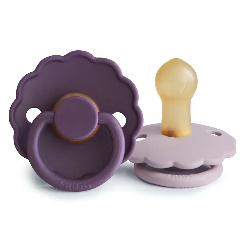 DVOJBALENIE CUMLÍKOV FRIGG DAISY VIOLET DREAM/ SOFT LILAC, 0-6M, KAUČUK