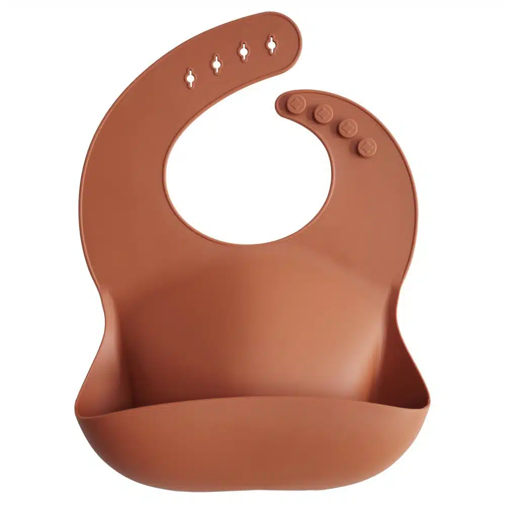 SILIKÓNOVÝ PODBRADNÍK MUSHIE - CLAY