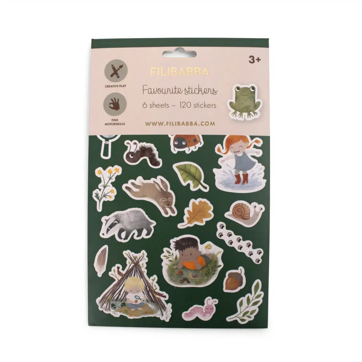NÁLEPKY FILIBABBA - FOREST FRIENDS