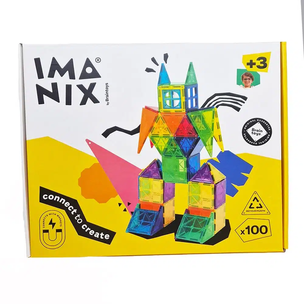 MAGNETICKÁ STAVEBNICA IMANIX CLASSIC - 100 KUSOV