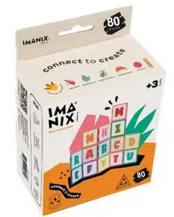 MAGNETICKÁ STAVEBNICA IMANIX STYLE CARDS - PÍSMENÁ