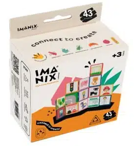 MAGNETICKÁ STAVEBNICA IMANIX STYLE CARDS - ILUSTRÁCIE