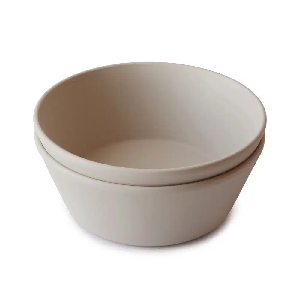 OKRÚHLE OBEDOVÉ MISKY MUSHIE - VANILLA