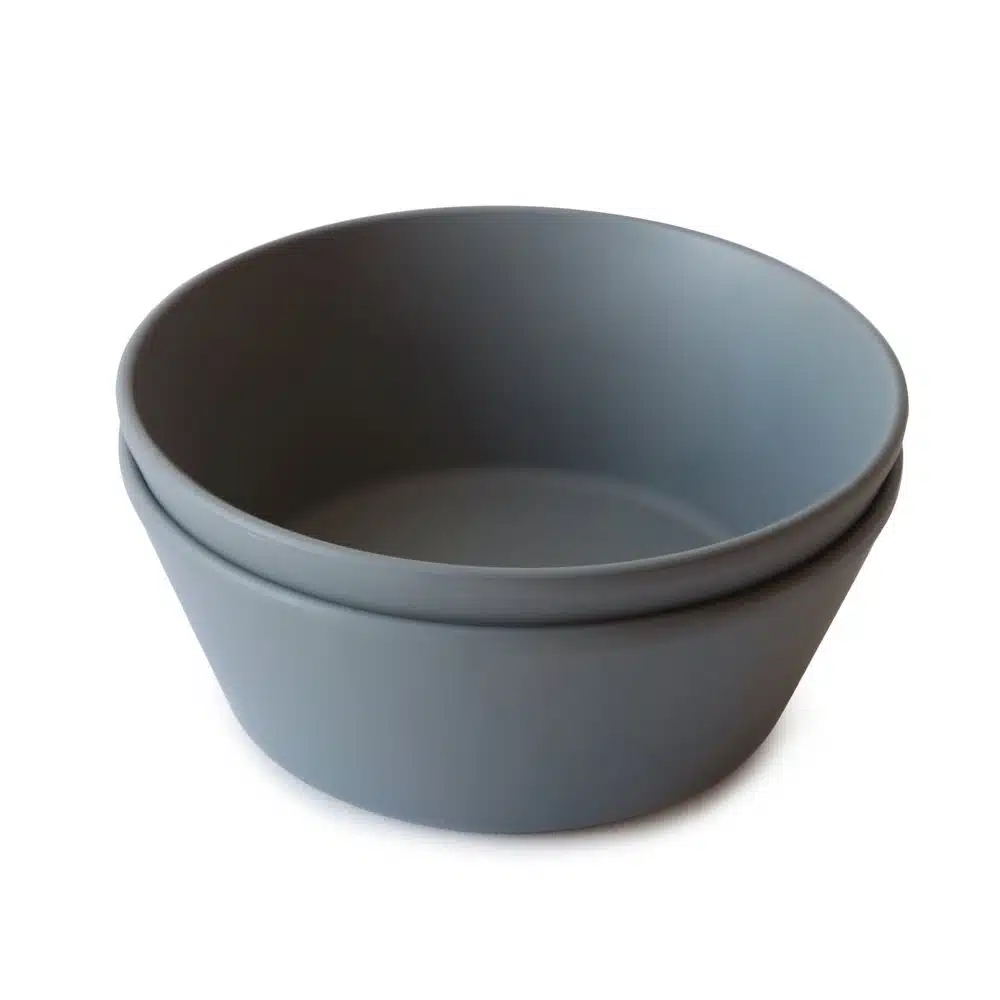 OKRÚHLE OBEDOVÉ MISKY MUSHIE - SMOKE