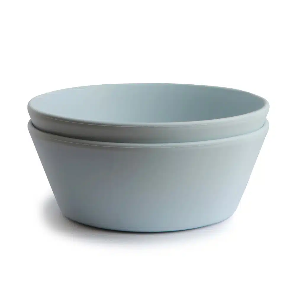 OKRÚHLE OBEDOVÉ MISKY MUSHIE - POWDER BLUE