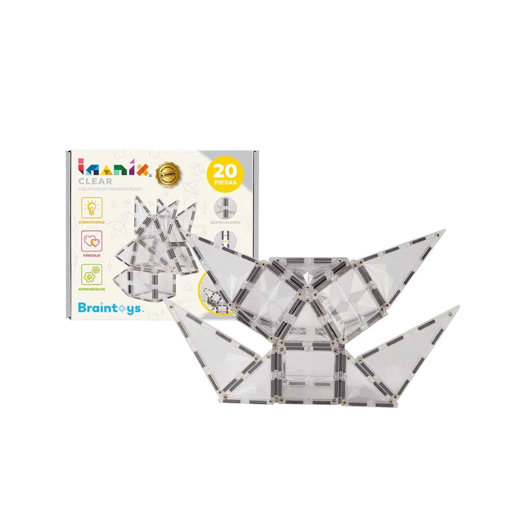 MAGNETICKÁ STAVEBNICA IMANIX CLEAR - 20KS