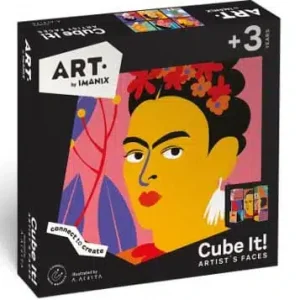 STAVEBNÉ KOCKY IMANIX ART CUBE IT - ARTISTS FACES