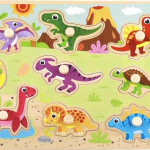 Vkladacie puzzle Dinosaury