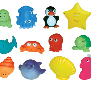Súprava do kúpeľa morské zvieratká