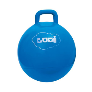 Skákacia lopta 45cm modrá