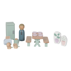 Set do domčeka drevený Kuchynka