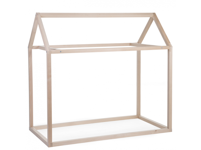 Rám postele Domček Natural 70x140cm