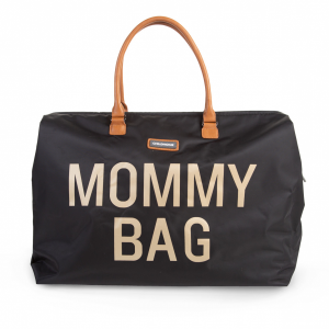 Prebaľovacia taška Mommy Bag Big Black Gold
