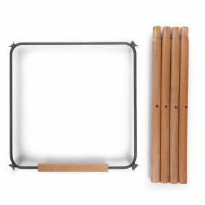 Extra dlhé nohy k stoličke Evola Anthracite