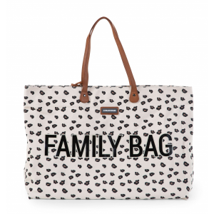 Cestovná taška Family Bag Canvas Leopard