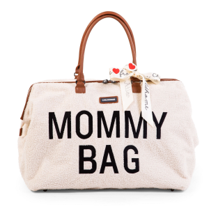 Prebaľovacia taška Mommy Bag Teddy Off White