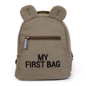 Detský batoh My First Bag Canvas Khaki