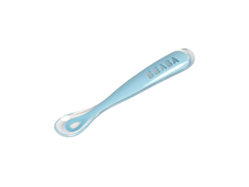Prvá lyžička silikónová Blue