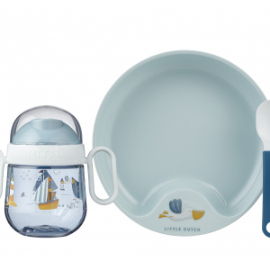 Detská jedálenská súprava 3-dielna Námornícky záliv