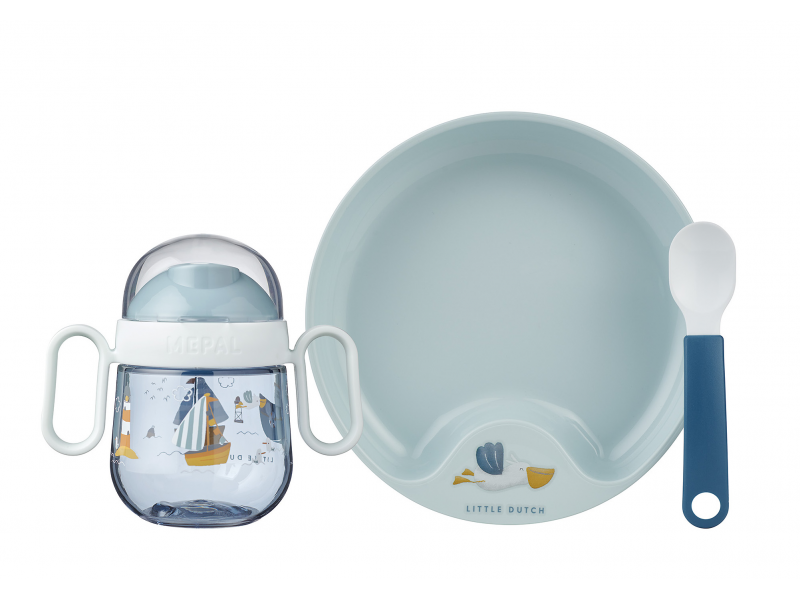 Detská jedálenská súprava 3-dielna Námornícky záliv