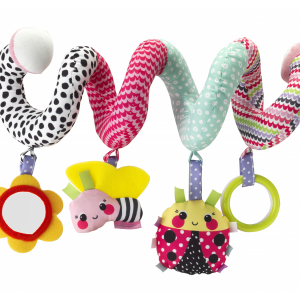 Špirála s aktivitami Pink