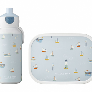 Desiatový set (fľaša 400ml+box) Námornícky záliv