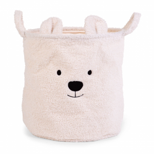 Kôš na hračky Teddy Off White 40x40x40 cm