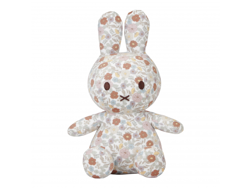 Králiček Miffy textilný Vintage Kvety 25 cm