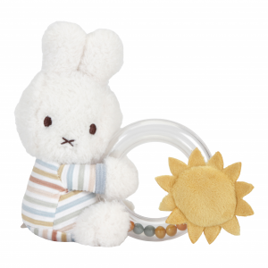 Hrkálka s korálkami králiček Miffy Vintage Prúžky