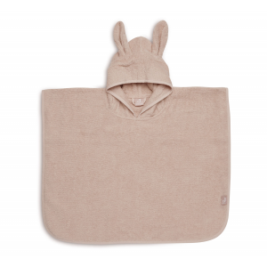 Osuška pončo Pale Pink