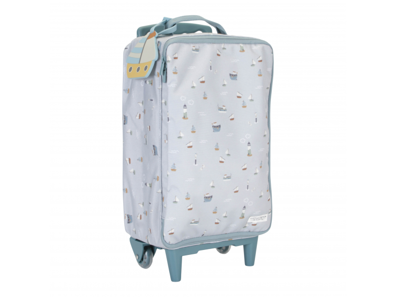 Detský kufor s kolieskami Námornícky záliv