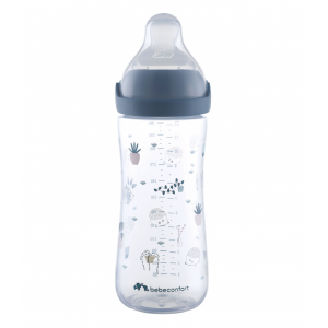 Dojčenská fľaša Emotion Physio 360ml 6m + Blue