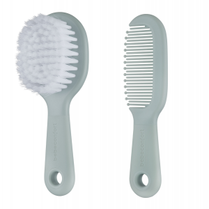 Detský hrebeň a kefa so zrkadielkom Lovely Donkey