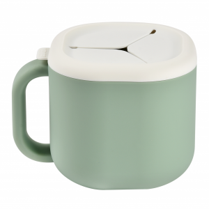 Téglik na desiatu silikónový Sage Green