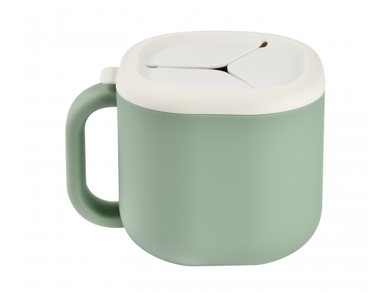 Téglik na desiatu silikónový Sage Green