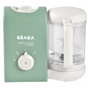 Parný varič + mixér BABYCOOK Express Sage Green