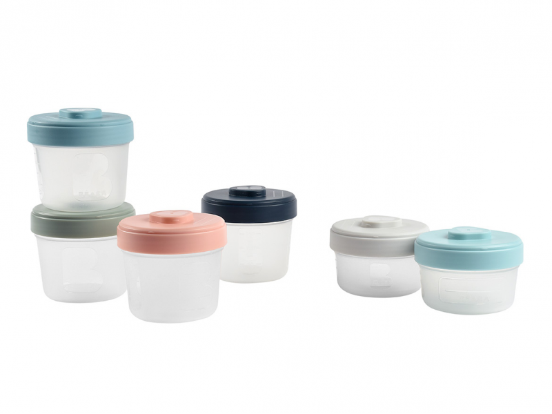 Súprava téglikov na jedlo 2x 90 / 4x 150ml