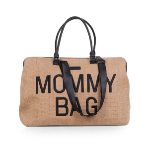 Prebaľovacia taška Mommy Bag Raffia Look