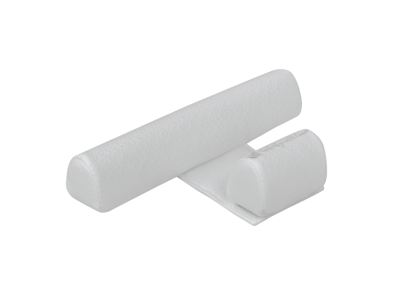 Polohovacia podložka pre novorodencov z pamäťovej peny Airknit Grey