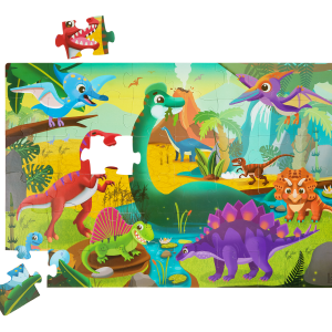 Puzzle maxi 48 ks Dinosaurus
