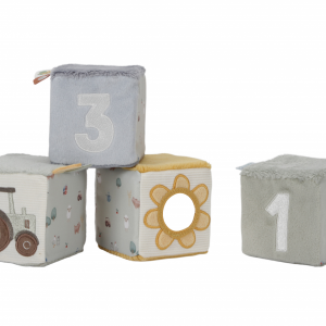 Sada plyšových kociek Farma