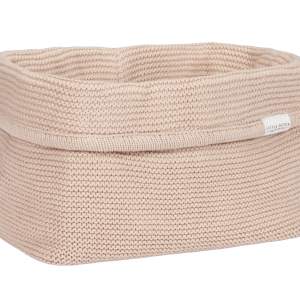 Košík pletený veľký Beige
