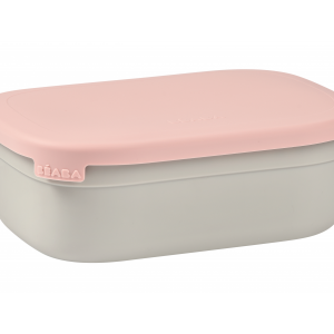 Desiatový box nerez Velvet Grey / Dusty Rose