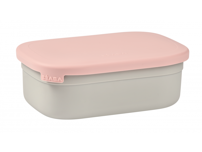 Desiatový box nerez Velvet Grey / Dusty Rose