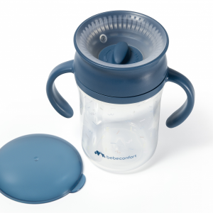 Hrnček trénovací 360 ° 280ml 6m + Blue